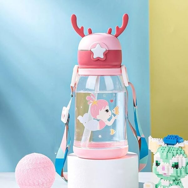 2750 (600ml) Sipper Water Bottle with Straw