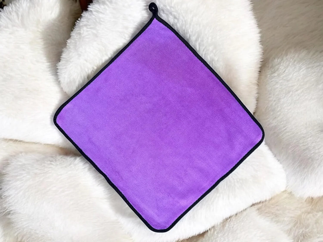11302 Microfibre multipurpose towel for home & car use {Multicolor}- 40×40