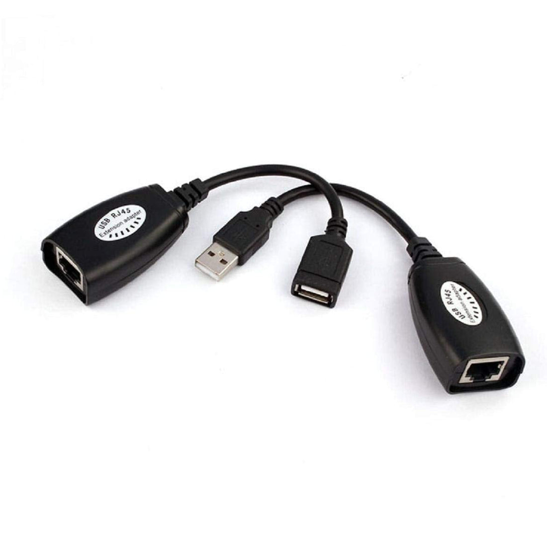 USB to RJ45 Cat5/5e/6 Extender Adapter (upto 150Ft distance)
